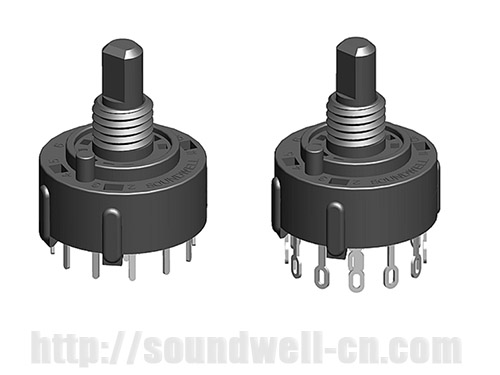 RS26 Insulated Shaft Rotary Route Switch RS26 Insulated Shaft Rotary Route Switch